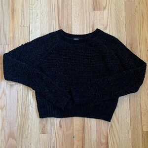 Altar'd State Black Crew Neck Sweater